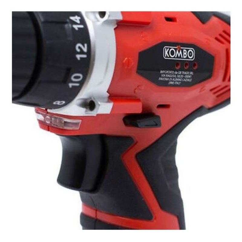 KOMBO Trapano avvitatore a batteria litio portatile 1300mah 12V ko832 fai da te