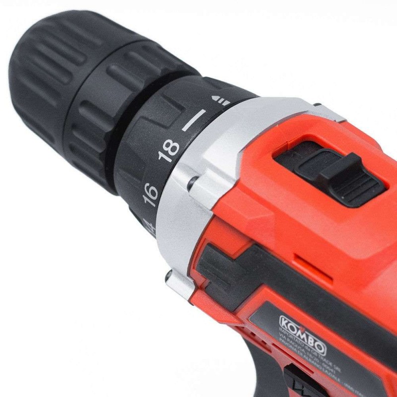 KOMBO Trapano avvitatore a batteria litio portatile 1300mah 20V ko833 fai da te