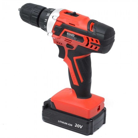 KOMBO Trapano avvitatore a batteria litio portatile 1300mah 20V ko833 fai da te