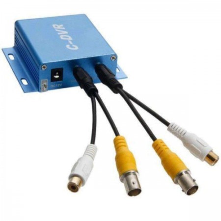 Mini DVR portatile video registratore audio scheda microSD registra 1 canale ch