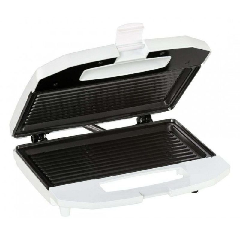 Tostapane elettrico piastra toast antiaderente 750w sandwich cucina viaggio GR34