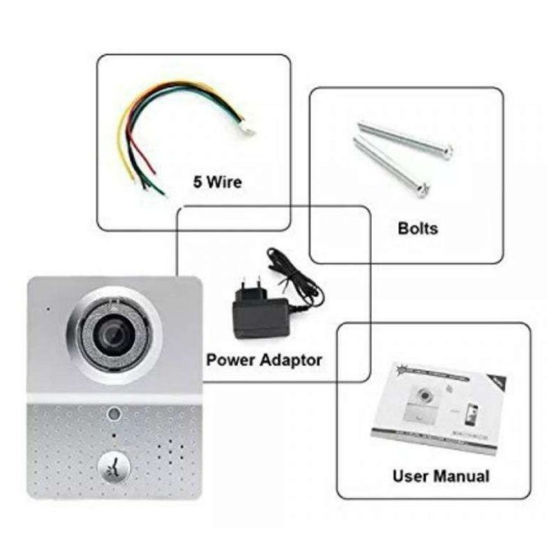Citofono wifi videocitofono connessione app smartphone android ios intercom casa