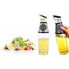 Dispenser dosatore olio e aceto a pressione oliera 500 ml tappo salvagoccia.