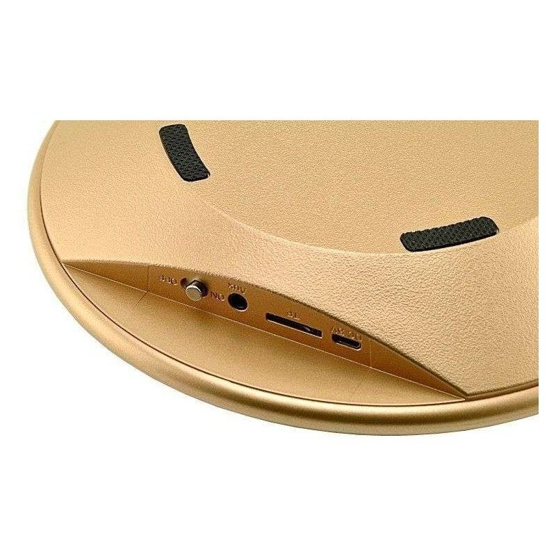 Cassa bluetooth portatile base ricarica smartphone riproduzione jk-32c mp3 FM