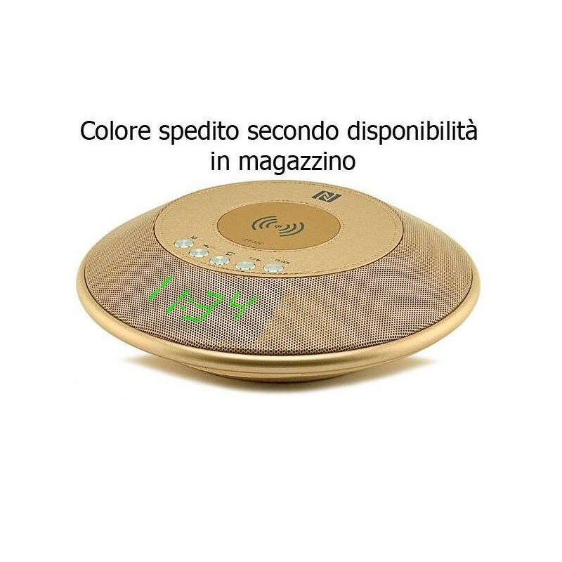 Cassa bluetooth portatile base ricarica smartphone riproduzione jk-32c mp3 FM