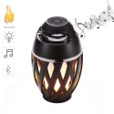 Cassa portatile smartphone speaker lettore musicale luce fiamma relax Bluetooth
