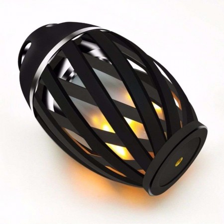 Cassa portatile smartphone speaker lettore musicale luce fiamma relax Bluetooth