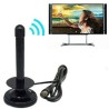 Antenna portatile calamitata DVB-T auto casa camper cavo 1,5M segnale TV 25 dB