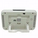 Orologio sveglia display LCD data orario controllo luce allarme luce notturna Orologio sveglia display LCD data orario controllo luce allarme luce notturna