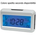 Orologio sveglia display LCD data orario controllo luce allarme luce notturna Orologio sveglia display LCD data orario controllo luce allarme luce notturna