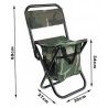 Sedia portatile pieghevole da campeggio pesca caccia o camping sgabello di facile trasporto - Colore Mimetico