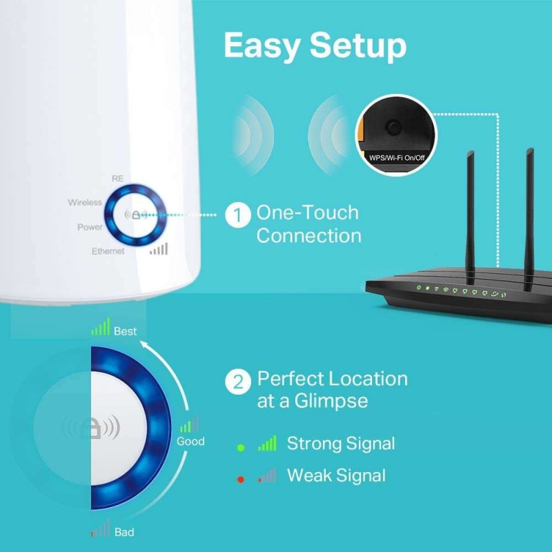 TP-LINK Ripetitore segnale WIFI hotspot extender amplificatore wireless