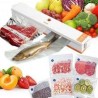 Macchina per sottovuoto 100W alimenti conservazione cibo confeziona buste 30 cm