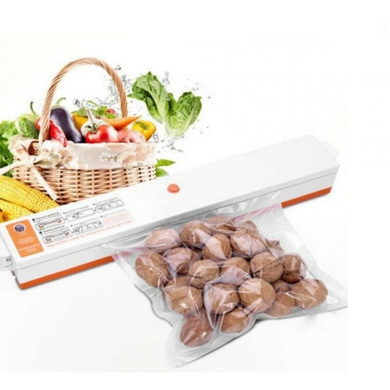Macchina per sottovuoto 100W alimenti conservazione cibo confeziona buste 30 cm