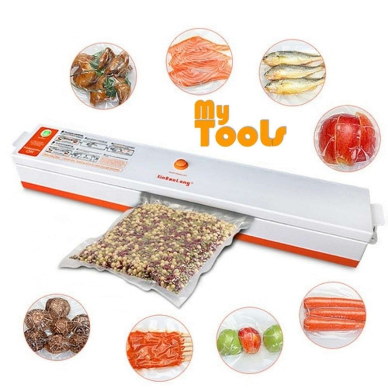 Macchina per sottovuoto 100W alimenti conservazione cibo confeziona buste 30 cm