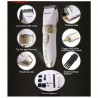 Rasoio Elettrico uomo sk-5802 ricaricabile taglia capelli lama acciaio barba set