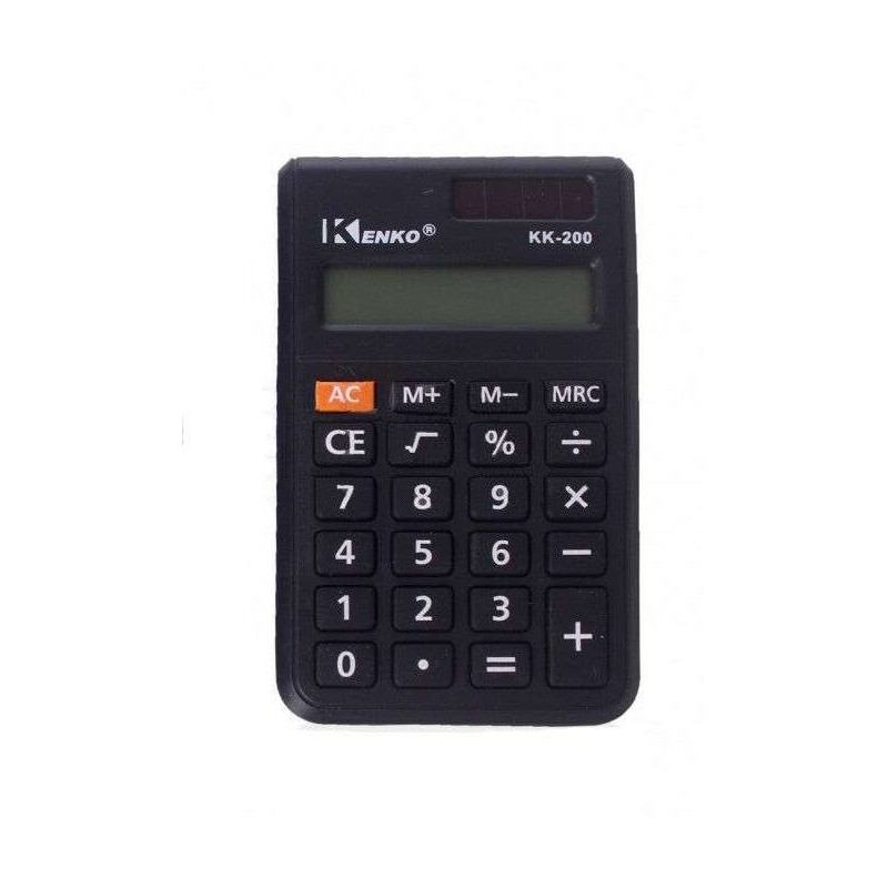 KENKO Calcolatrice tascabile cancelleria scuola classica calculator ufficio 200
