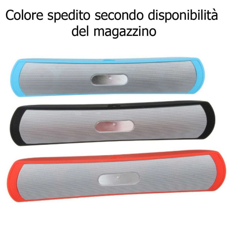 Cassa speaker bluetooth MU-L3 altoparlante microSD Radio FM USB musica portatile