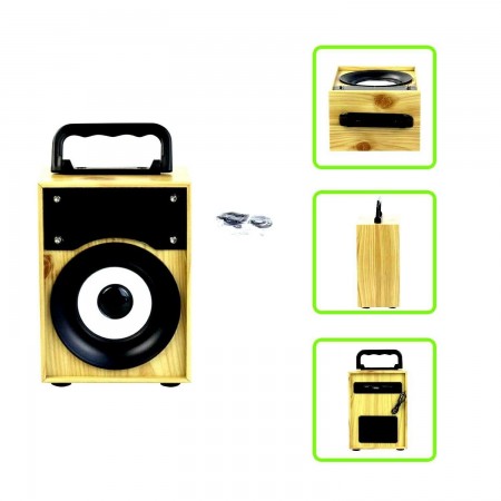 Cassa speaker bluetooth altoparlante AUX TF USB microUSB musica portatile