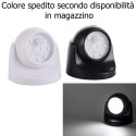 Faro sensore movimento LED luce bianca faretto esterno luce cortesia 360 gradi