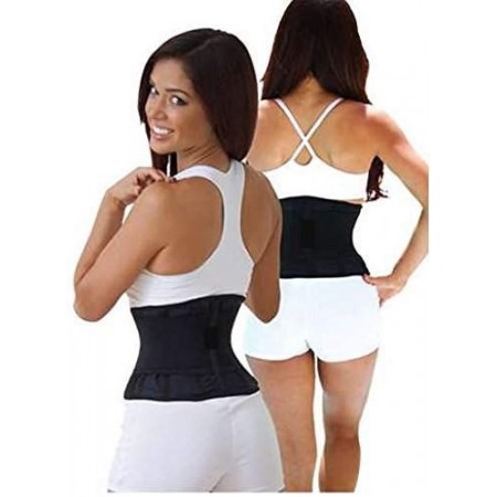 Fascia a doppia compressione doppia chiusura snellente addome piatto Pancera modellante fascia con sostegni lombari