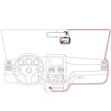 Videocamera sicurezza auto veicoli registratore video monitor HD file JPG 6,8 cm 