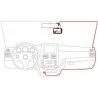 Videocamera sicurezza auto veicoli registratore video monitor HD file JPG 6,8 cm 