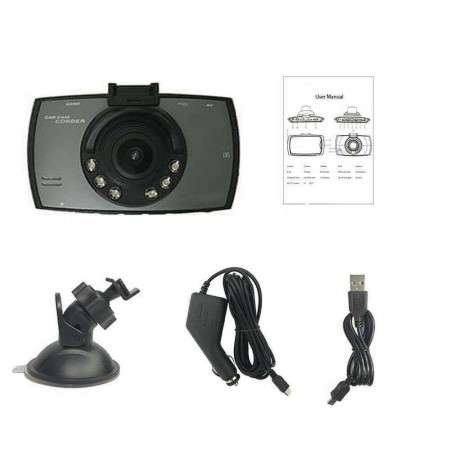 Videocamera sicurezza auto veicoli registratore video monitor HD file JPG 6,8 cm 