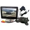 Videocamera con mini camera registratore video monitor HD anteriore posteriore 