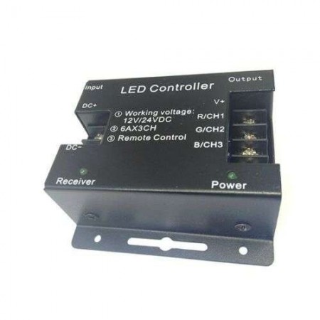 Led controller Telecomando touch regolazione luci strisce RGB 12V 24V centralina 