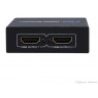 Splitter sdoppiatore HDMI 1.4 alta risoluzione 3D 2 uscite TV DVD televisore 