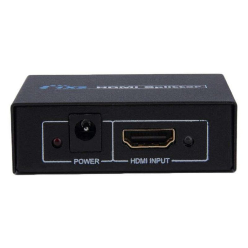 Splitter sdoppiatore HDMI 1.4 alta risoluzione 3D 2 uscite TV DVD televisore 