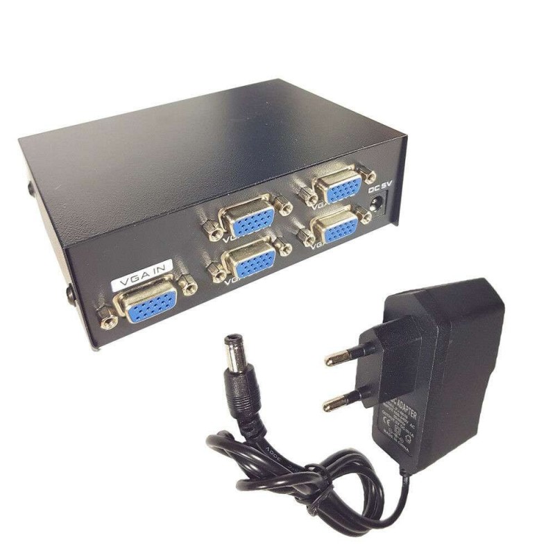 Splitter sdoppiatore HDMI 1.4 alta risoluzione 3D 2 uscite TV DVD televisore Splitter sdoppiatore HDMI 1.4 alta risoluzione 3D 2 uscite TV DVD televisore