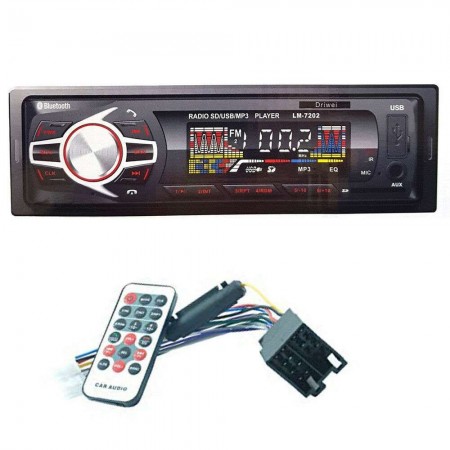 DRIWEI Stereo BLUETOOTH auto autoradio FM USB AUX SD card MP3 display LM-8201 