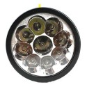 Torcia 9 LED ricaricabile da lavoro lampada garage bricolage 710-A luce torce