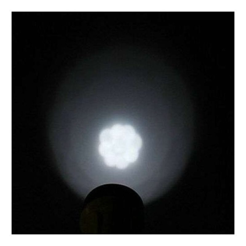 Torcia 9 LED ricaricabile da lavoro lampada garage bricolage 710-A luce torce
