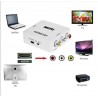 Convertitore adattatore da HDMI a AV supporto 2AV CVBS video TV segnali audio
