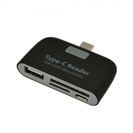 Lettore memory card reader micro USB adattatore ingresso USB schede di memoria