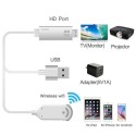 Mirascreen HDTV TV proiettore ios android mirror wireless share streaming hd