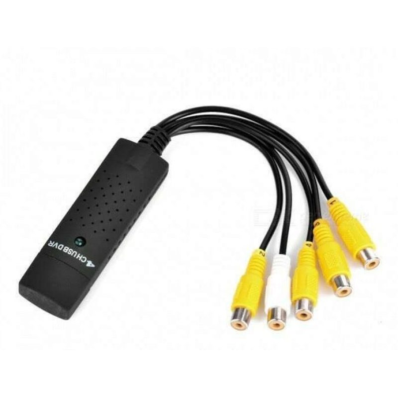 Easycap scheda aquisizione canale 4 video 1 audio telecamere TV RCA adapter