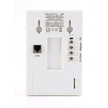 Kit allarme casa linea telefonica sensore PIR combinatore telefonico antifurto