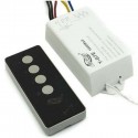 Interruttore wireless centralina controllo luci accensione senza fili 3 canali