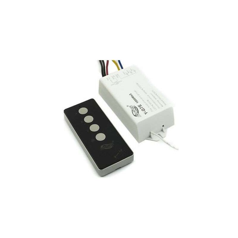 Interruttore wireless centralina controllo luci accensione senza fili 3 canali