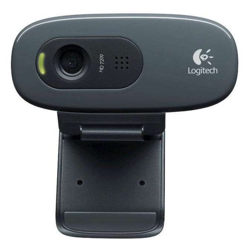 LOGITECH Webcam HD C270 miniphone integrato compatibile Skype usb cavo 1,5 m