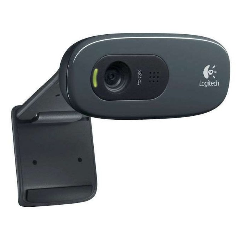 LOGITECH Webcam HD C270 miniphone integrato compatibile Skype usb cavo 1,5 m