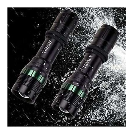 Torcia LED 18000 lumens batterie caricatore sport torce illuminazione casa