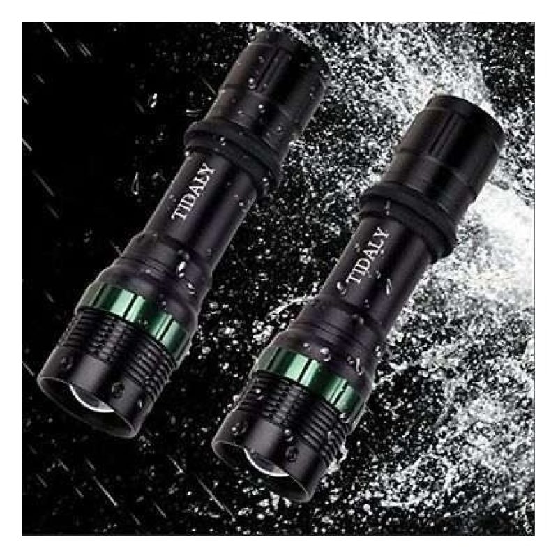 Torcia LED 18000 lumens batterie caricatore sport torce illuminazione casa