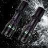 Torcia LED 18000 lumens batterie caricatore sport torce illuminazione casa