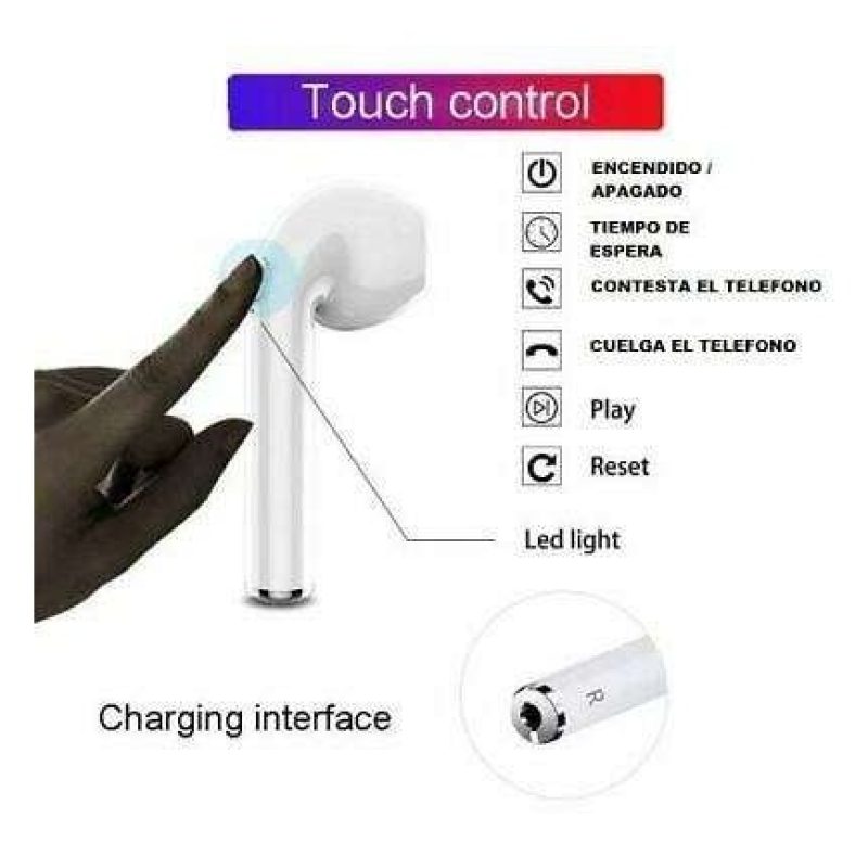 Auricolari wireless cuffie bluetooth I11 TWS PODS IOS ANDROID slim bluetooth 5.0