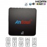 Smart TV box IPTV Android 4 GB ram 32GB rom wifi telecomando andowl 4K HD Q-M6